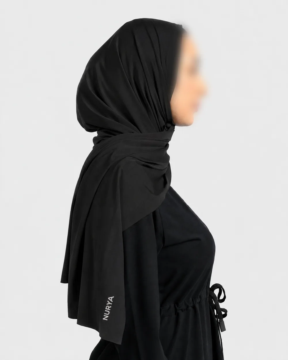 Flow Sports Hijab — أسود